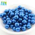 Environmental plastic loose bead could customize straight hole large wholesale all kinds of round abs pearl beads